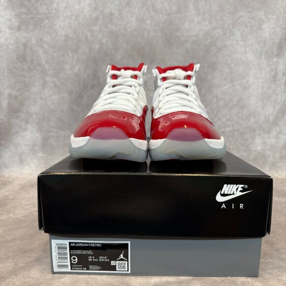 Air Jordan 11 Retro – White / Varsity Red / Black (Men’s Size 9) main image 5